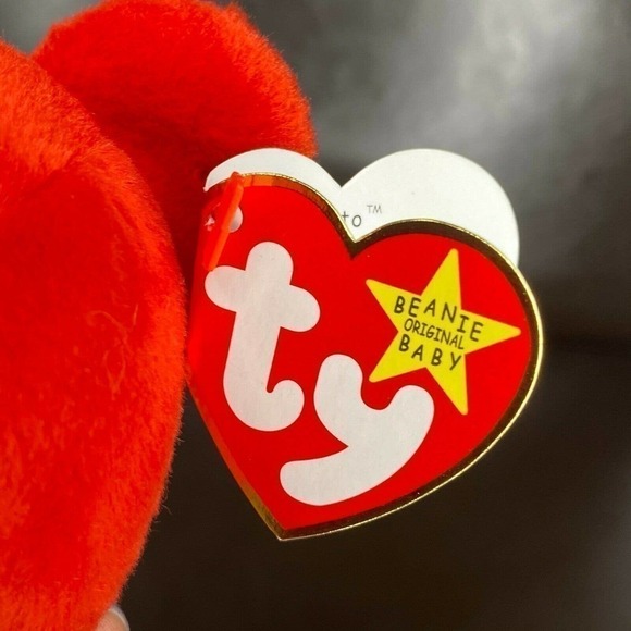 Ty Beanie Baby Osito Bear Mexico Flag Mint Condition 1999 - Error, Typo - Picture 2 of 6